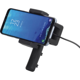 Universele Wireless Charging Smartphone-houder met 'Dual Vent' Luchtroostermontage 57-86mm