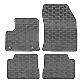 CIKCAR Rubber matten passend voor Jeep Avenger (Electric) 2023- & Fiat 600e 2023- & Alfa Romeo Junior (Electric) 2024- (4-delig + montagesysteem)
