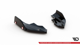 Maxton Design Achterzijde splitters V.6 + flappen Volkswagen Golf R Mk8