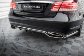 Maxton Design Achtersplitter (met verticale stangen) Mercedes-Benz E W212 Facelift