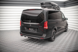 Maxton Design Achtersplitter (met verticale spijlen) Mercedes-Benz V-Klasse AMG-Line W447 Facelift