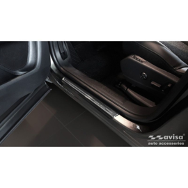 Zwart RVS Instaplijsten passend voor Peugeot 3008 2016- 'Special Edition' - 4-delig