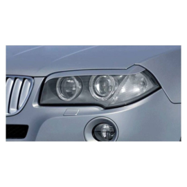 Koplampspoilers passend voor BMW X3 E83 2004-2010 (ABS)