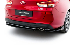 Maxton Design Achterspoilers V.2 + flaps geschikt voor Hyundai I30 N-Line Wagon Mk3 Facelift