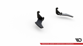 Maxton Design Racing Duurzaamheid Achterzijde Splitters Volkswagen Golf R Mk7 Facelift