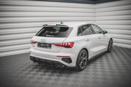 Maxton Design SPOILERKAP V.1 AUDI RS3 / S3 / A3 S-LINE SPORTBACK 8Y Gloss Black