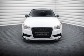 Maxton Design VOORSPLITTER V.2 AUDI A3 SEDAN 8V Gloss Black