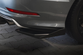 Maxton Design STREET PRO ACHTERZIJSPLITTERS + KLEPPEN AUDI S3 SEDAN 8V