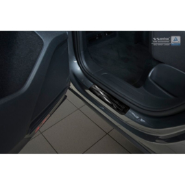 Zwart RVS Instaplijsten passend voor Volkswagen Tiguan II 2016-2020 & FL 2020- 4-delig
