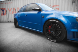 Maxton Design SIDESKIRTS DIFFUSERS AUDI RS4 B7 Gloss Black