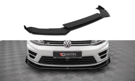 Maxton Design Street Pro Frontsplitter V.1 + Flaps Volkswagen Golf R Mk7