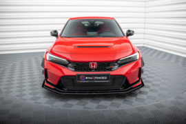 Maxton Design Street Pro Frontsplitter + kleppen Honda Civic Type-R Mk 11