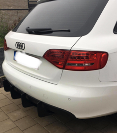 🔥🔥Maxton Design Rear Diffuser voor deze Audi A4 B8 2009 Avant🔥🔥