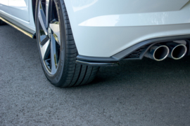 Maxton Design ACHTERZIJDE SPLITTERS Volkswagen Polo GTI Mk6 Gloss Black