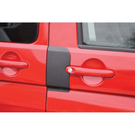 RGM Set Deurbeschermers passend voor Volkswagen Transporter T5 2003-2015 & T6 2015- Zwart