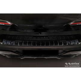 Echt 3D Carbon Achterbumperprotector passend voor BMW 7-Serie G70 Sedan M-Pakket 2023-