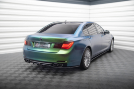 Maxton Design Achtersplitter (met verticale stangen) BMW 7 F01