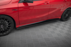 Maxton Design Street Pro Zijskirts Diffusers Mercedes-Benz A 45 AMG W176 Facelift