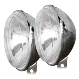 Simoni Racing Verstralerset 115mm - H3 - Chrome - Set à 2 stuks