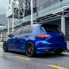 Oneway Set Sideskirts passend voor Volkswagen Golf VII HB/Variant R 2013-2016 – Glanzend zwart