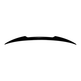 AutoStyle Achterspoiler passend voor Audi A4 (B9) Sedan 2015-2024 (ABS Glanzend zwart)