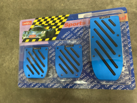 Camco Pedal Set Blue/Black Universeel