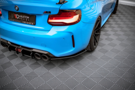 Maxton Design Street Pro Achterzijde Splitters BMW M2 F87
