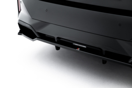 Maxton Design Achtersplitter (met verticale stangen) V.2 BMW 5 M-Pack G60 + BMW 5 / i5 M-Pack Sedan / Touring G60 / G61