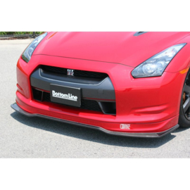 Chargespeed Voorspoiler passend voor Nissan GT-R R35 BottomLine (FRP Zwart)