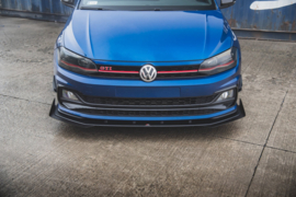 Maxton Design Street Pro Frontsplitter + Flaps Volkswagen Polo GTI Mk6
