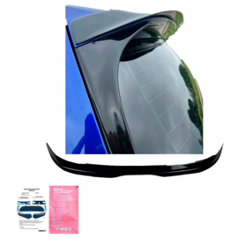 Oneway Dakspoiler (Cap) passend voor Volkswagen Golf VII (7&7.5) HB GTi/GTD/R/R Line 2013-2020 – Glanzend zwart