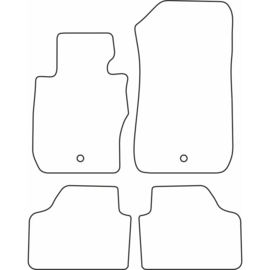 Automatten passend voor BMW X1 E84 2009-2015
