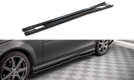 Maxton Design Zijskirts Diffusers Mercedes-Benz C Coupé / Sedan / Stationwagen AMG-Line C204 / W204 Facelift / S204 Facelift