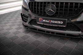 Maxton Design Frontsplitter V.2 Mercedes-Benz C AMG Line Sedan / Coupé / Stationwagen W205 / C205 / S205 Facelift