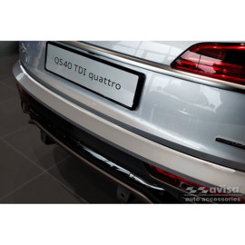 RVS Achterbumperprotector passend voor Audi Q5 Sportback 2020- incl. S-Line