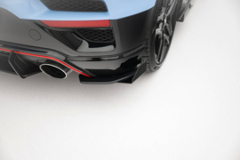 Maxton Design Street Pro Achterzijde Splitters + Flaps Hyundai Veloster N Mk2