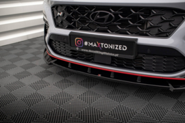 Maxton Design Voorsplitter V.2 Hyundai Kona N Mk2