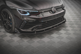 Maxton Design Frontsplitter V.2 + kleppen Volkswagen Golf R Mk8
