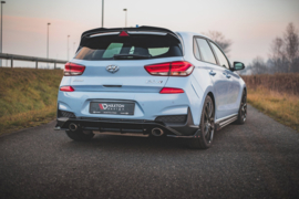 Maxton Design Achterzijde splitters V.7 + flappen Hyundai I30 N Mk3 Hatchback