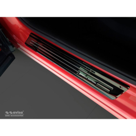 Zwart RVS Instaplijsten passend voor Honda CR-V (CW) 2018- 'Special Edition' - 4-delig
