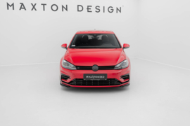 Maxton Design Front Side Splitters Volkswagen Golf R / R-Line Mk7 Facelift