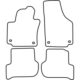 Automatten passend voor Volkswagen Golf Plus 2003-2007