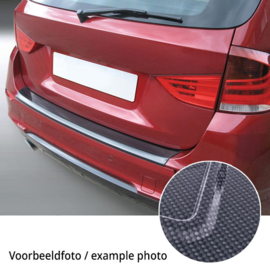 ABS Achterbumper beschermlijst passend voor BMW X3 (G01) 10/2017-08/2021 'M-Sport' Carbon Look