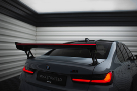Maxton Design Carbon Spoiler Met Externe Beugels Staanders + LED BMW M3 G80 / M340i G20 / 3 M-Pack G20 / 3 Standaard G20