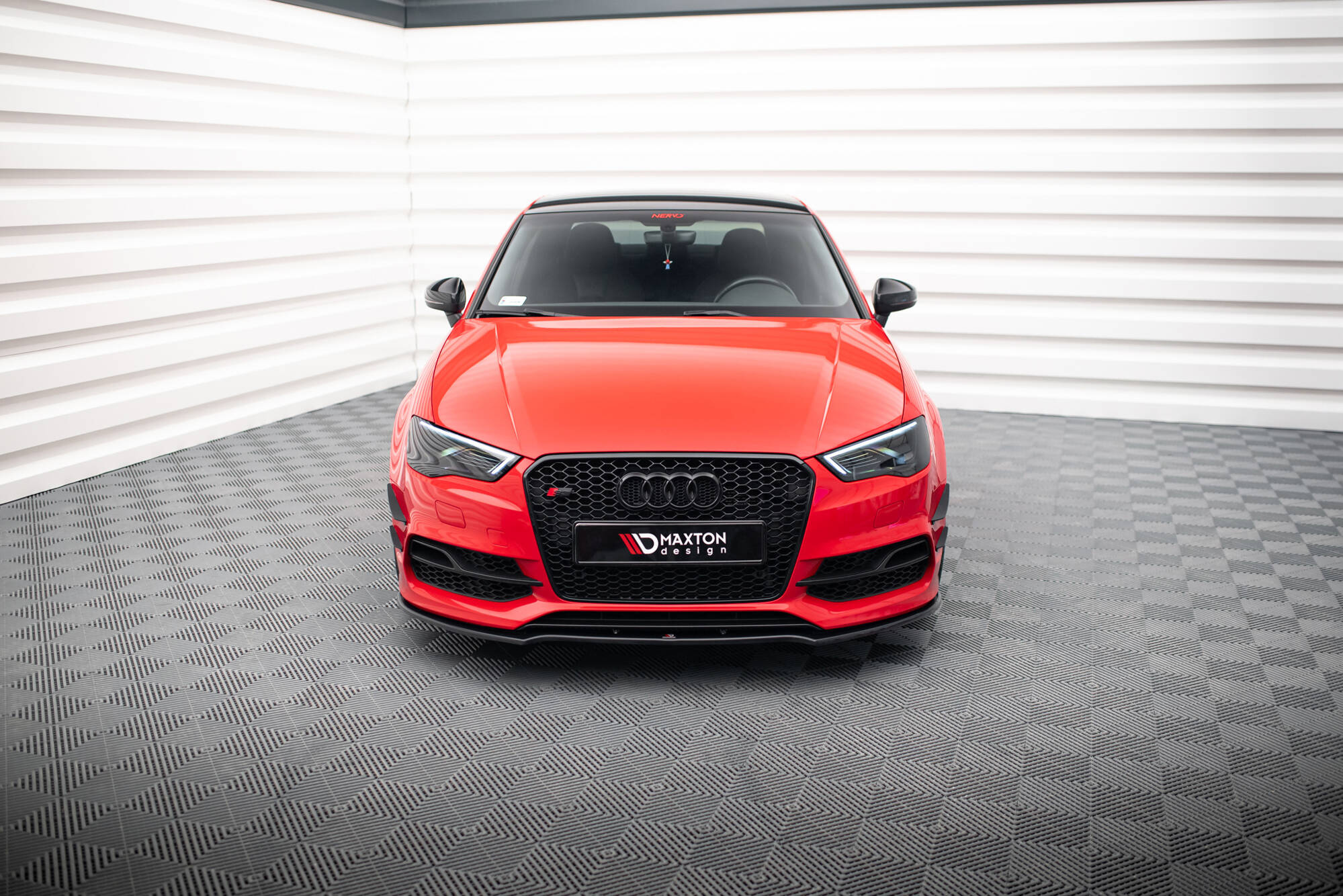 Maxton Design Voorbumpers (Canards) Audi S3 / A3 S-Line 8V Sedan / Cabrio