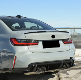 AutoStyle Achterspoiler passend voor BMW 3-Serie G20 Sedan 2019- (ABS Glanzend zwart)