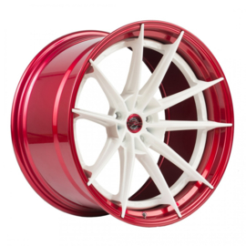 ZP.MODULAR 1 White center / Candy red lip