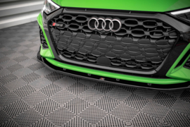 Maxton Design VOORSPLITTER V.2 AUDI RS3 8Y Gloss Black