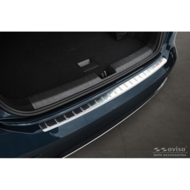 RVS Achterbumperprotector passend voor Audi A3 (8Y) Sportback 2020- 'Ribs'