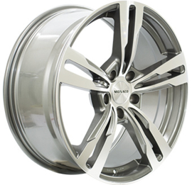 MONACO WHEELS GP4 Antraciet / Gepolijst